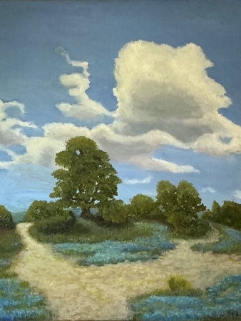 Bluebonnet Passage by artist Mozelle Marks